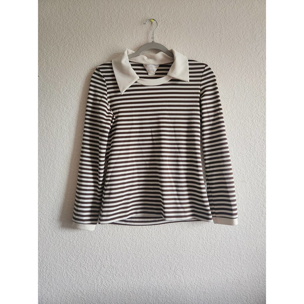 Y2K JcPenny Collard Womens Long Sleeve Shirt M